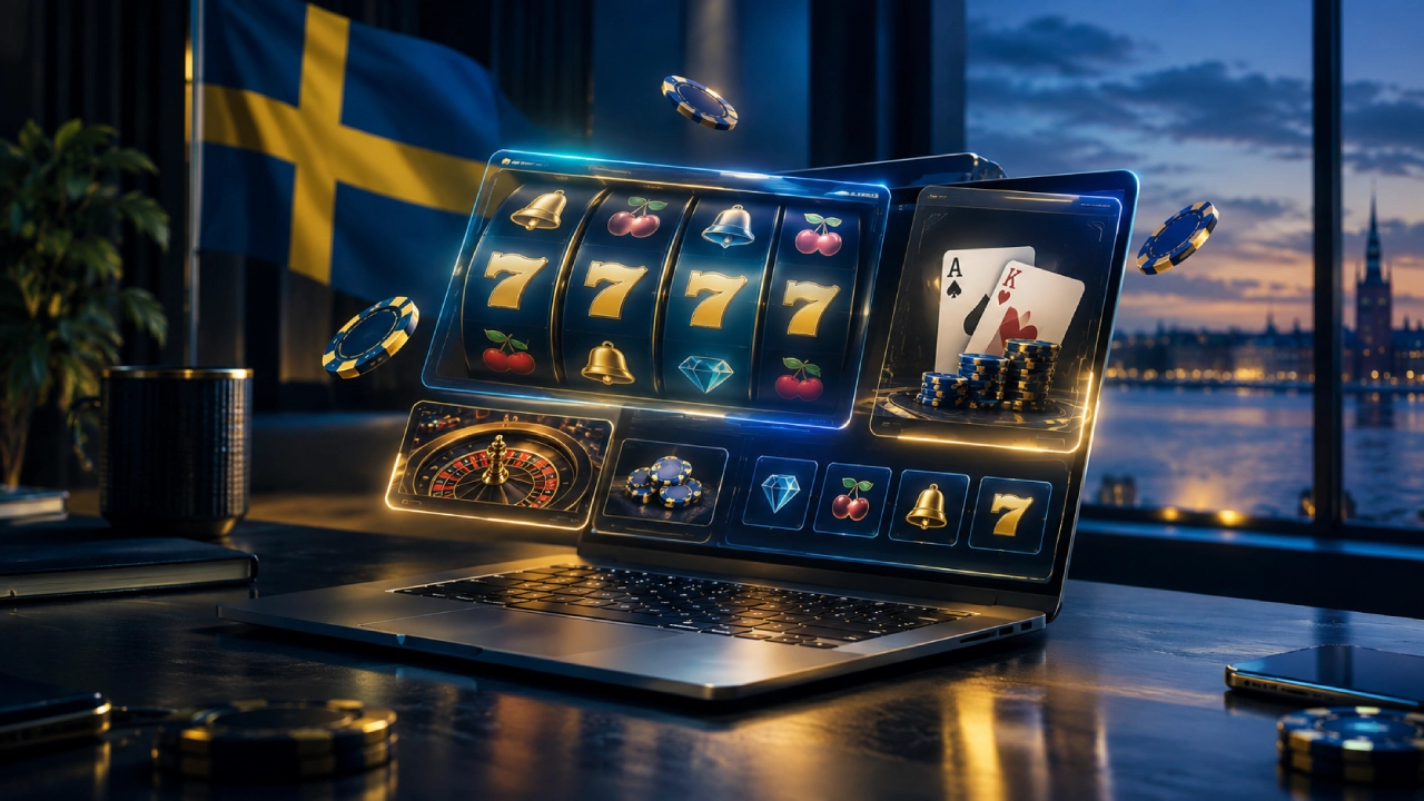 Nätcasino utan Spelpaus – modern illustration of online casino via Casinoanders.co